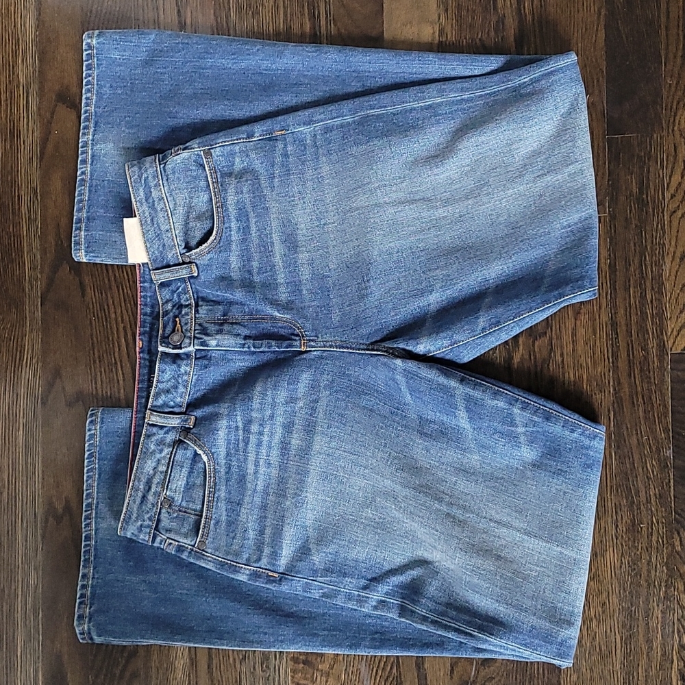 Talbots heritage fit boot leg size 12/31 NWT wideleg jeans